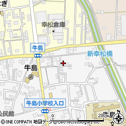 埼玉県春日部市牛島1054周辺の地図