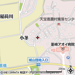 茨城県つくば市天宝喜256周辺の地図
