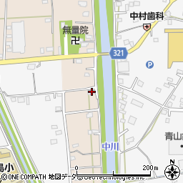 埼玉県春日部市新川92周辺の地図