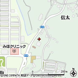 ファミリーマート美浦トレセン前店周辺の地図