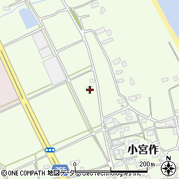 茨城県鹿嶋市小宮作146周辺の地図