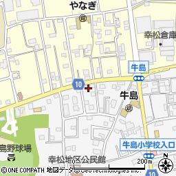 埼玉県春日部市牛島702周辺の地図