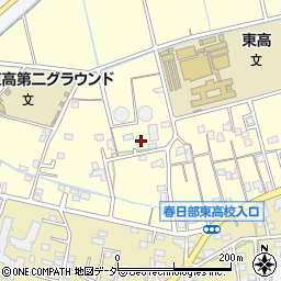 埼玉県春日部市樋籠178周辺の地図