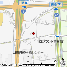埼玉県春日部市下柳254周辺の地図