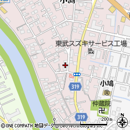 埼玉県春日部市小渕1517周辺の地図
