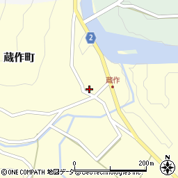 福井県福井市蔵作町9周辺の地図