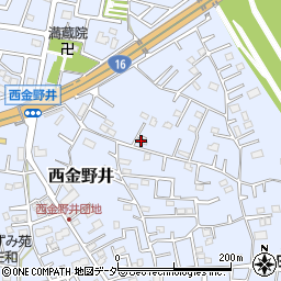埼玉県春日部市西金野井1095周辺の地図