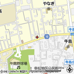 埼玉県春日部市樋籠491周辺の地図