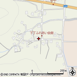 福井県大野市下丁周辺の地図