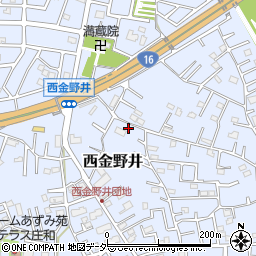 埼玉県春日部市西金野井1809周辺の地図