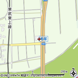 埼玉県東松山市毛塚616周辺の地図