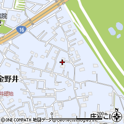埼玉県春日部市西金野井1110周辺の地図