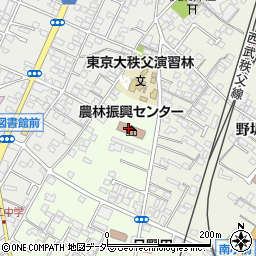 埼玉県農林公社（公益社団法人）秩父事務所周辺の地図