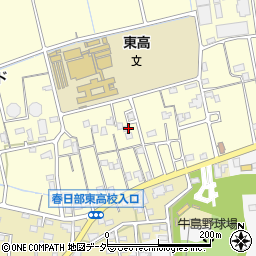 埼玉県春日部市樋籠355周辺の地図