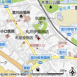 長野県茅野市宮川4687周辺の地図