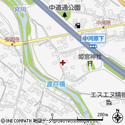 長野県茅野市宮川中河原4166周辺の地図