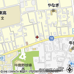 埼玉県春日部市樋籠482周辺の地図