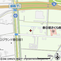 埼玉県春日部市金崎992周辺の地図
