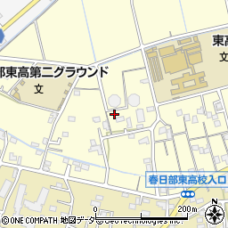 埼玉県春日部市樋籠182周辺の地図