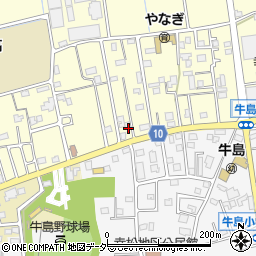 埼玉県春日部市樋籠496周辺の地図