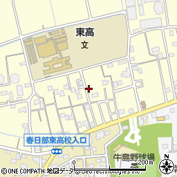 埼玉県春日部市樋籠351周辺の地図