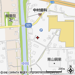 埼玉県春日部市下柳807周辺の地図