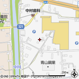 埼玉県春日部市下柳815周辺の地図