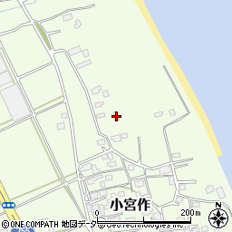 茨城県鹿嶋市小宮作694周辺の地図