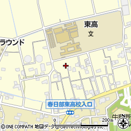 埼玉県春日部市樋籠327周辺の地図