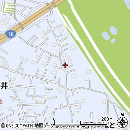 埼玉県春日部市西金野井1232周辺の地図