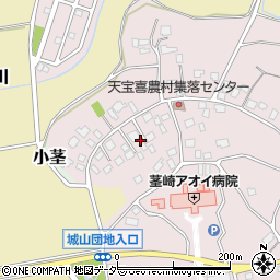 茨城県つくば市天宝喜266周辺の地図