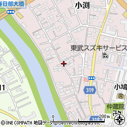 埼玉県春日部市小渕1514周辺の地図