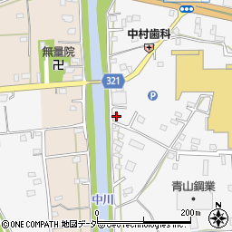 埼玉県春日部市下柳850周辺の地図