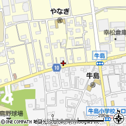 埼玉県春日部市樋籠517周辺の地図