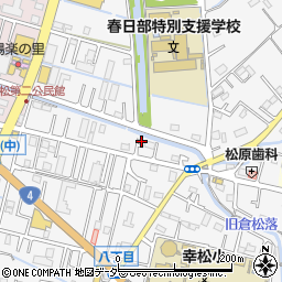 埼玉県春日部市八丁目1017-10周辺の地図