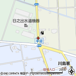 川島農協前周辺の地図