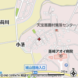 茨城県つくば市天宝喜262周辺の地図