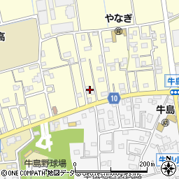 埼玉県春日部市樋籠493周辺の地図