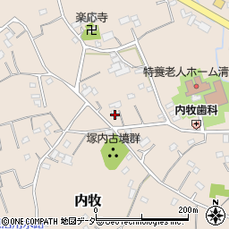 埼玉県春日部市内牧1908周辺の地図