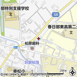 埼玉県春日部市八丁目731周辺の地図