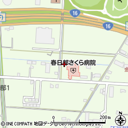 埼玉県春日部市金崎703周辺の地図