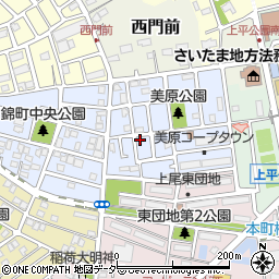 埼玉県上尾市錦町31-3周辺の地図