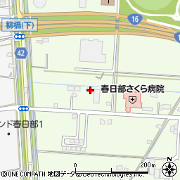 埼玉県春日部市金崎983周辺の地図