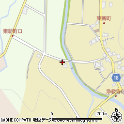 福井県福井市東新町18周辺の地図
