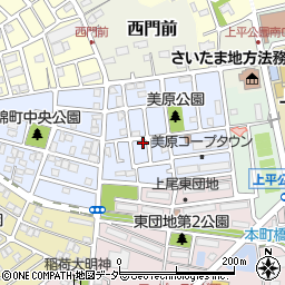 埼玉県上尾市錦町31-8周辺の地図