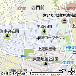 埼玉県上尾市錦町32-6周辺の地図