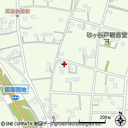 埼玉県桶川市川田谷1058周辺の地図