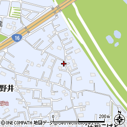 埼玉県春日部市西金野井1114周辺の地図