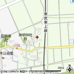 埼玉県東松山市毛塚342周辺の地図