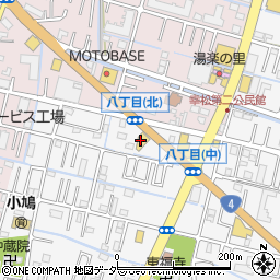 富士書店春日部店周辺の地図